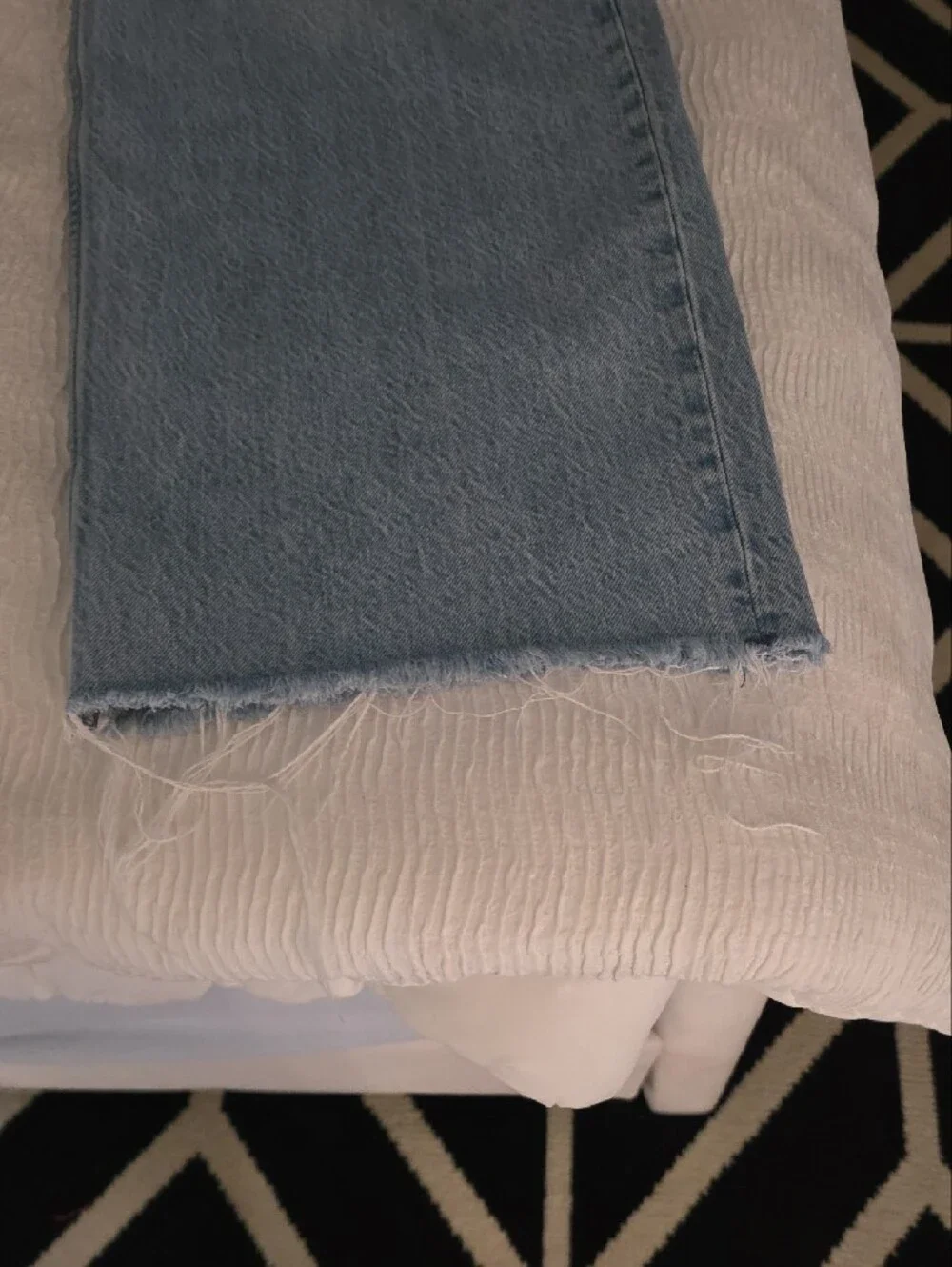 Abercrombie & Fitch Men's Light Wash Straight Jeans